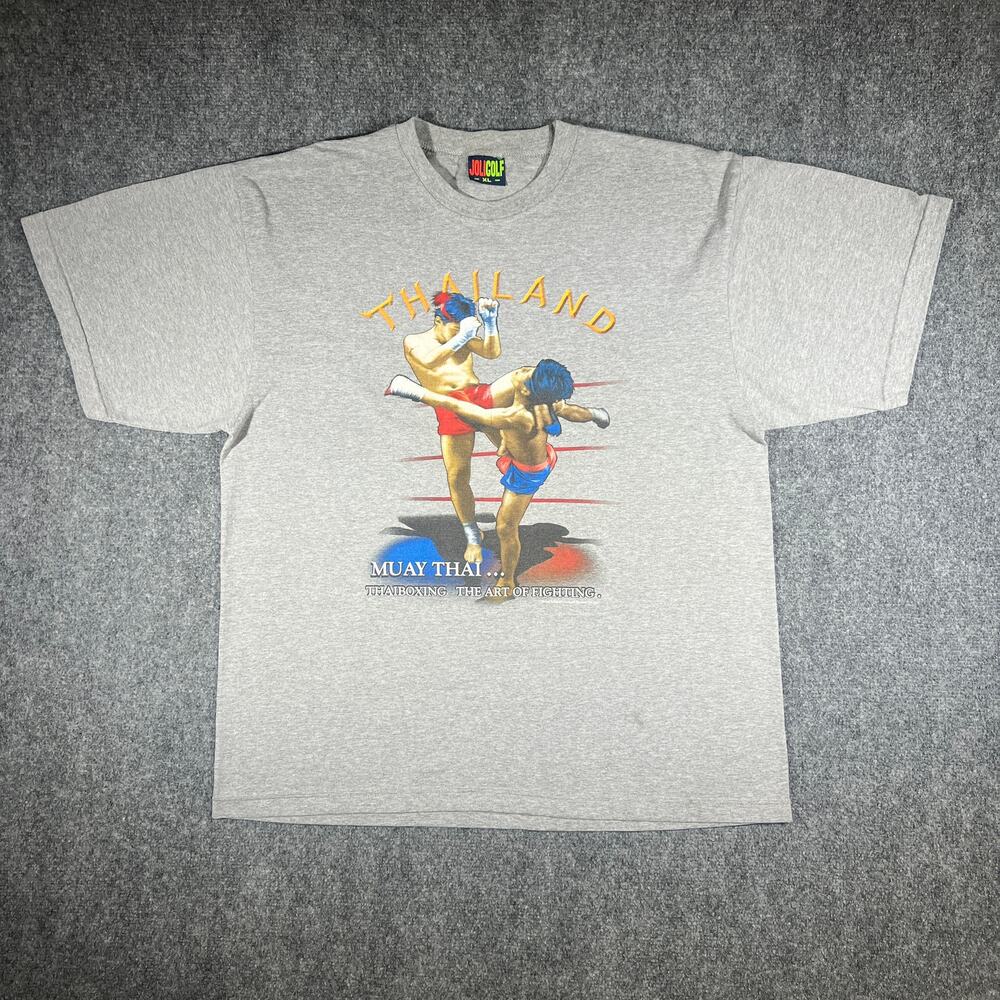Vintage 90s Thailand Muay Thai Art Of Fighting T-Shirt XL